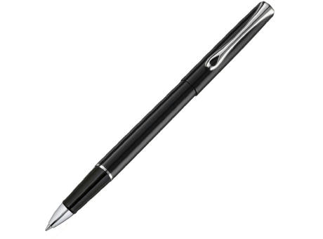DIPLOMAT TRAVELLER Schwarz Matt Rollerball