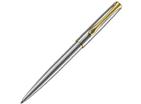 DIPLOMAT TRAVELLER Edelstahl Gold Kugelschreiber