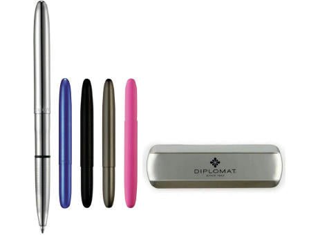 DIPLOMAT SPACETEC Pocket Chrom Kugelschreiber