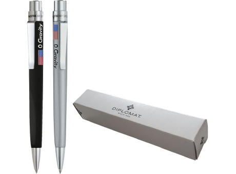 DIPLOMAT SPACETEC O-Gravity Silber Kugelschreiber