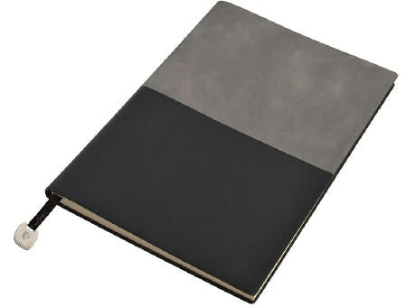 PIERRE CARDIN REPORTER Grau-Schwarz Notizbuch