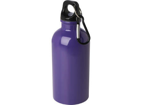 Oregon 400 ml RCS-zertifizierte, einwandige Trinkflasche aus Edelstahl mit Karabinerhaken