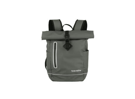 travelite BASICS Roll-Up Backpack Plane Black