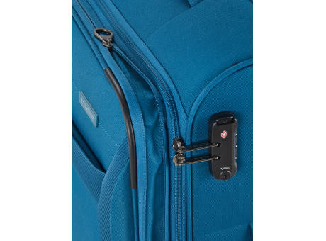 travelite CHIOS 4-Rollen Trolley L Petrol