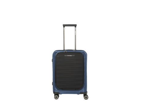 travelite MOOBY Trolley 4-Rollen S Front Pocket Red