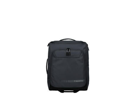 travelite KICK OFF Rollenreisetasche S D'anthrazit