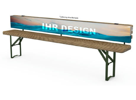 Auflage Bank Lehne · Whitelabel