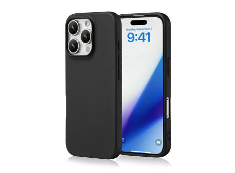 Handy Hülle iPhone™ 16 pro max Monkey Soft Slim Case TPU Silikon matt schwarz