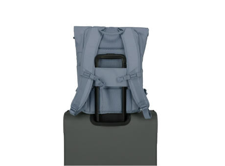 travelite AIDA BASICS Rollup Rucksack Rauchblau
