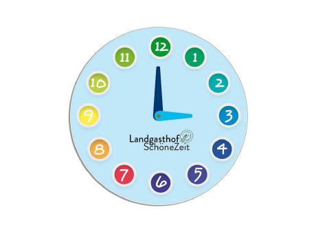 Kinderuhr - individuell - Digitaldruck 4/0-c