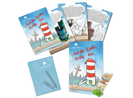 Upcycling-Set - Toilettenpapierrollen - individuell 4/0-c