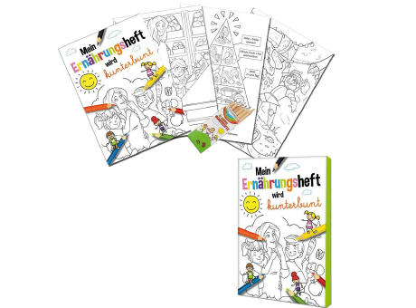 Malbuch / Mal-Set A6 - Sparkassen - Malset neutral
