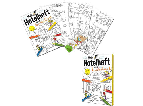Malbuch / Mal-Set A6 - Sparkassen - Malset neutral