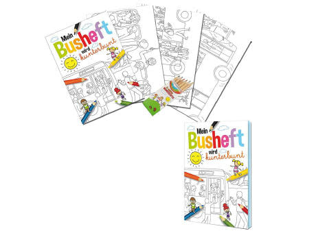 Malbuch / Mal-Set A6 - Sparkassen - Malset neutral