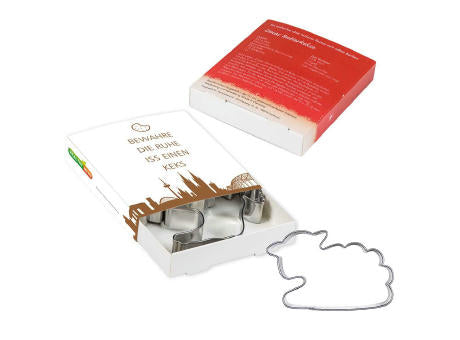 Backförmchen Premium-Box - Ostern - Ei + Lamm
