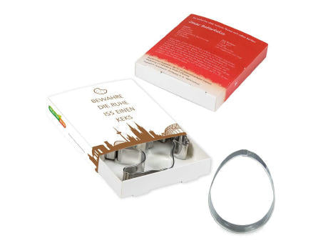 Backförmchen Premium-Box - Ostern - Ei + Lamm