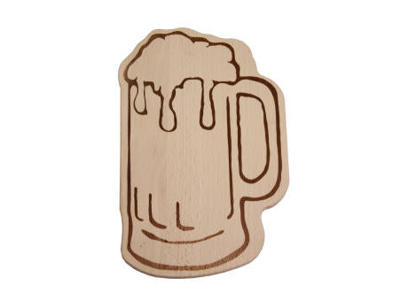 Brotzeitbrett "Bierkrug"