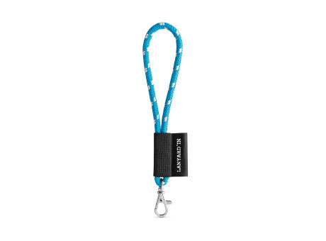 SET Lanyard NAUTIC Short (Ø 5 mm) mit 9 mm Schnapperkarabiner