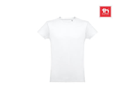 THC LUANDA WH. Herren-T-Shirt aus Baumwolle. Weiße Farbe