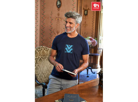 THC LUANDA. Herren-T-Shirt aus Baumwolle im Schlauchformat