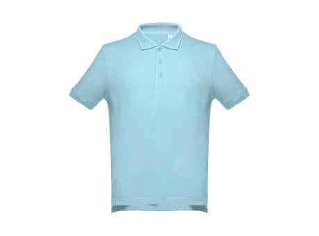 THC ADAM. Kurzarm-Poloshirt aus Baumwolle für Herren