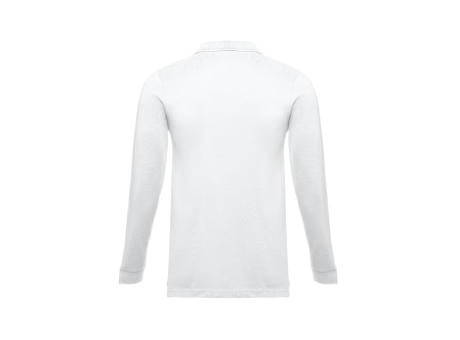 THC BERN WH. Langarm-Poloshirt aus Baumwolle für Herren