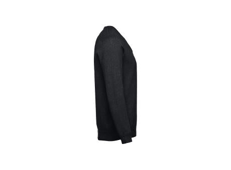 THC MILAN. Herren-Pullover mit V-Ausschnitt aus Baumwolle und Polyamid