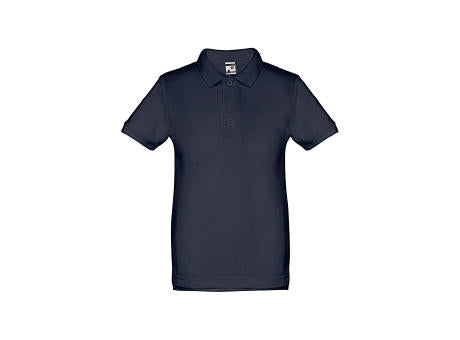 THC ADAM KIDS. Kurzärmeliges Baumwoll-Poloshirt für Kinder (unisex)