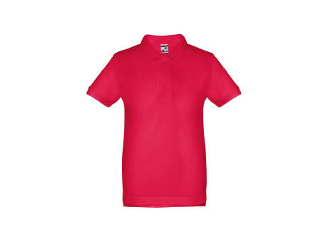 THC ADAM KIDS. Kurzärmeliges Baumwoll-Poloshirt für Kinder (unisex)