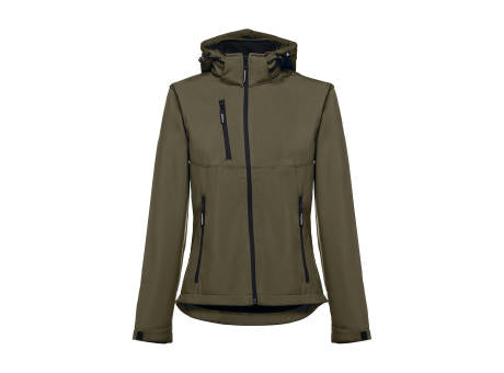 THC ZAGREB WOMEN. Gürtel-Softshell-Jacke für Damen