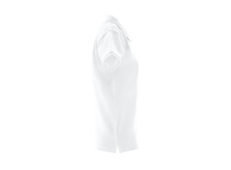 THC MONACO WOMEN WH. Kurzarm-Poloshirt für Damen aus kardierter Baumwolle