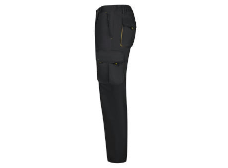 VL HYPNOS. Zweifarbige Twill-Hose mit mehreren Taschen (200 g/m²), aus Baumwolle (35 %) und Polyester (65 %)