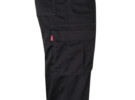 VL PAN. Multitaschen-Stretchhose (290 g/m²) aus Baumwolle (46 %), EME (38 %) und Polyester (16 %)