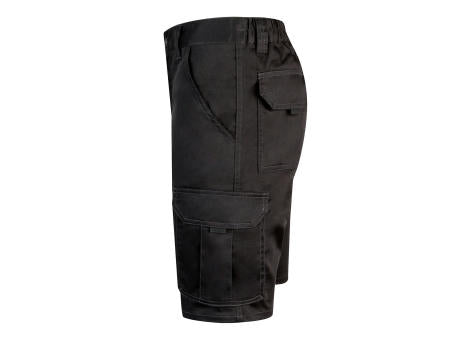 VL HEBE. Stretch-Bermudashorts mit mehreren Taschen (240 g/m²), aus Baumwolle (46 %), EME (38 %) und Polyester (16 %)