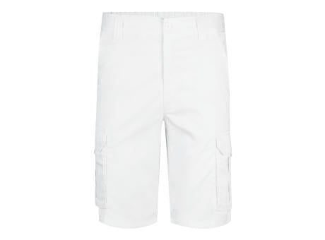 VL HEBE. Stretch-Bermudashorts mit mehreren Taschen (240 g/m²), aus Baumwolle (46 %), EME (38 %) und Polyester (16 %)