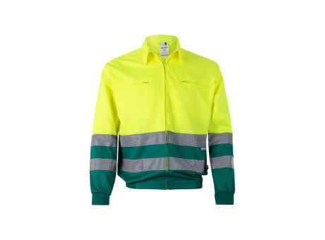 VL NEPTUNE LARGE. Zweifarbige Twill-Jacke (210g/m²) aus Polyester (80%) und Baumwolle (20%)