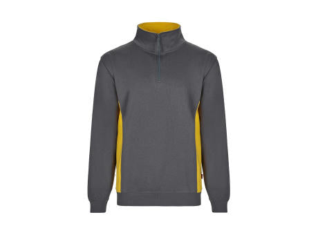 VL SVAROG. Zweifarbiges Frottee-Sweatshirt (260 g/m²), aus Polyester (65 %) und Baumwolle (35 %)
