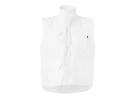 VL MEFITIS. Steppweste mit mehreren Taschen (220g/m²), aus Polyester (100%)