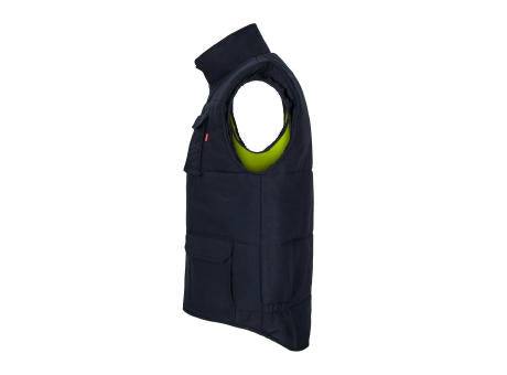 VL DIANA. Steppweste (220g/m²), wendbar und mit mehreren Taschen, aus Polyester (100%), mit Reißverschluss und Wendezipper
