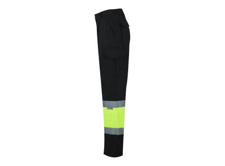 VL POSEIDON LARGE. Zweifarbige Twill-Hose mit mehreren Taschen (210 g/m²), aus Baumwolle (20%) und Polyester (80%)