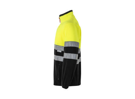 VL EROS LARGE. Zweifarbige Fleecejacke (280g/m²), aus Polyester (100%)