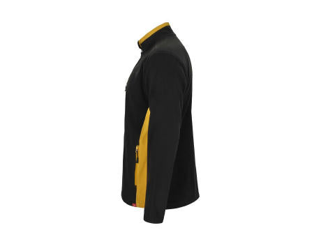 VL GERAS. Zweifarbige Fleecejacke (220g/m²) aus Polyester (100%)