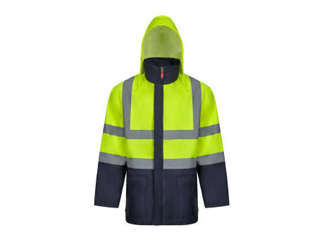 VL JUNO. Zweifarbiger 4-in-1-Parka (180 g/m²), aus Polyester (100%) mit PU-Beschichtung