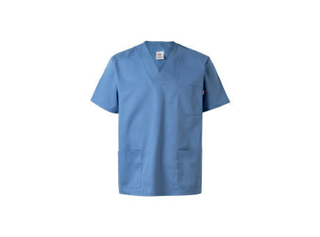 VL ILLAPA. Tunika aus Twill (190g/m²) mit kurzen Ärmeln, aus Polyester (65%) und Baumwolle (35%)