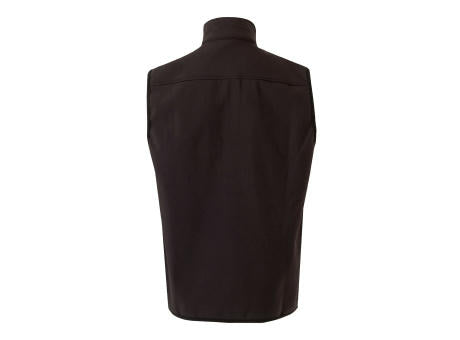 VL VARUNA. Softshell-Weste (280 g/m²), mit Polarfutter, aus Polyester (94 %) und Elastan (6 %)