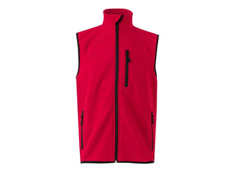 VL VARUNA. Softshell-Weste (280 g/m²), mit Polarfutter, aus Polyester (94 %) und Elastan (6 %)