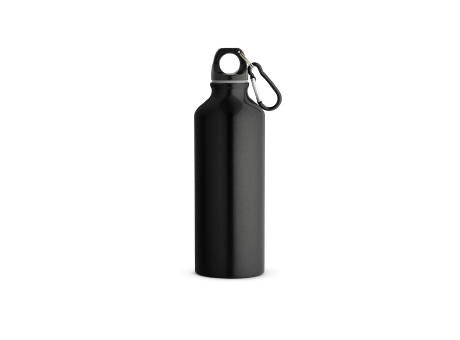 RE-LANDSCAPE M. Flasche aus recyceltem Aluminium (100% rAL) 530 mL mit Karabiner