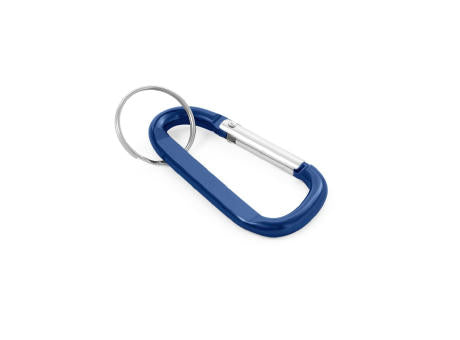 MATTHEW. Karabinerclip aus Aluminium mit Schlüsselring