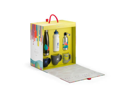 DRINKIT SHOWCASE. Muster-Set bedruckte Drinkware