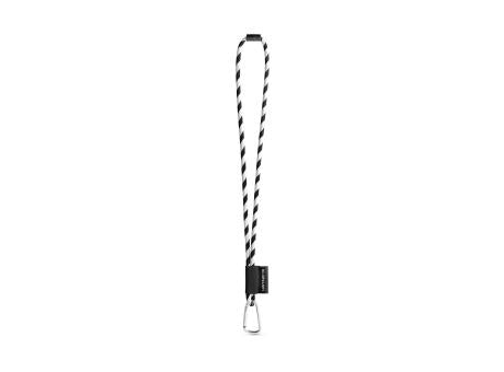 75089. SET Lanyard TUBE Long (Ø 7 mm) mit 55 mm D-förmigem Karabiner und Ø 7 mm Sicherheitsverschluss